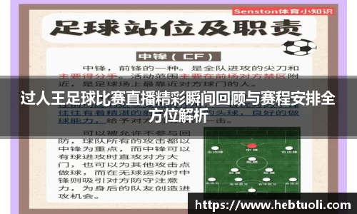 过人王足球比赛直播精彩瞬间回顾与赛程安排全方位解析