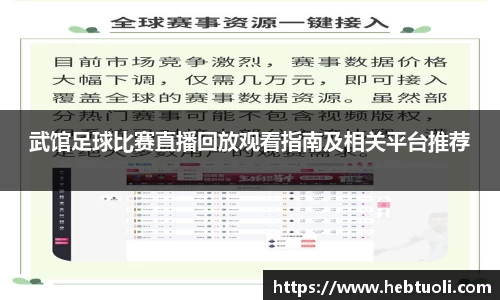 武馆足球比赛直播回放观看指南及相关平台推荐